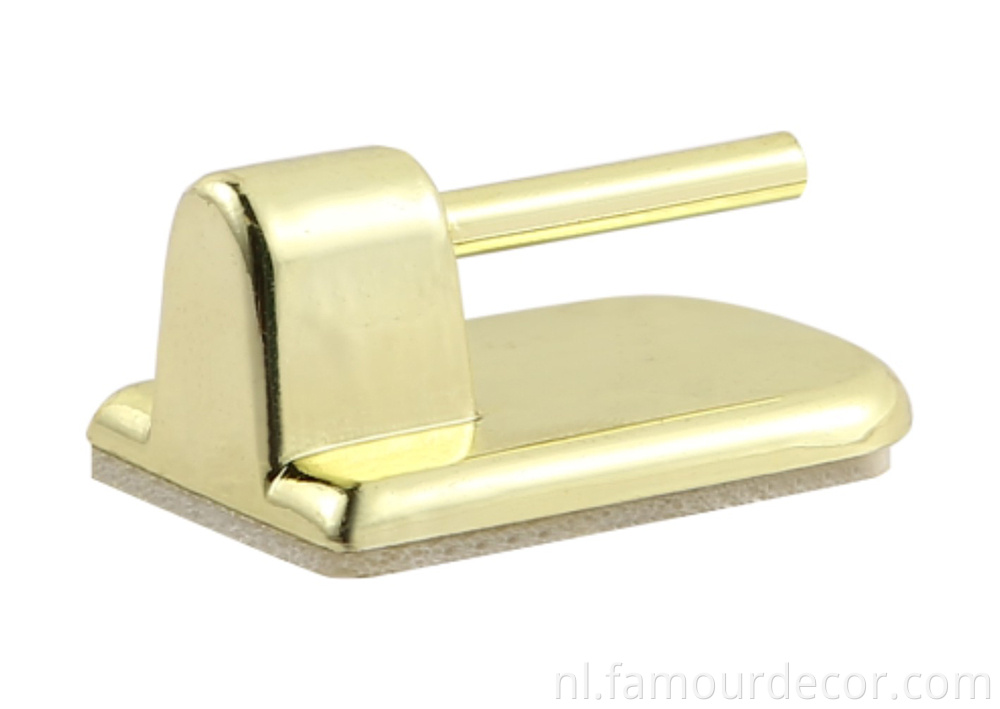 Explosive golden coffee rod hardware bracket